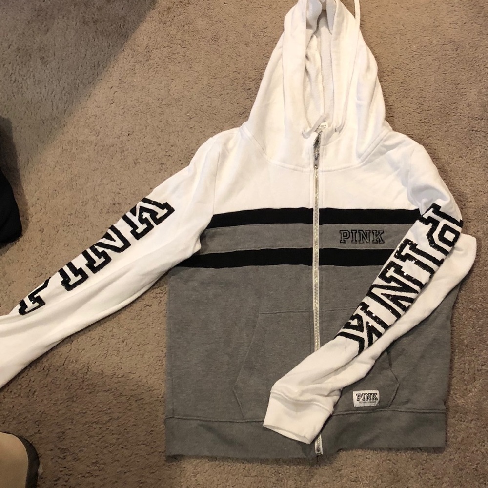 Pink hoodie